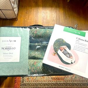 DockATot William Morris Limited Edition Deluxe+ Dock AND Cabana Kit!